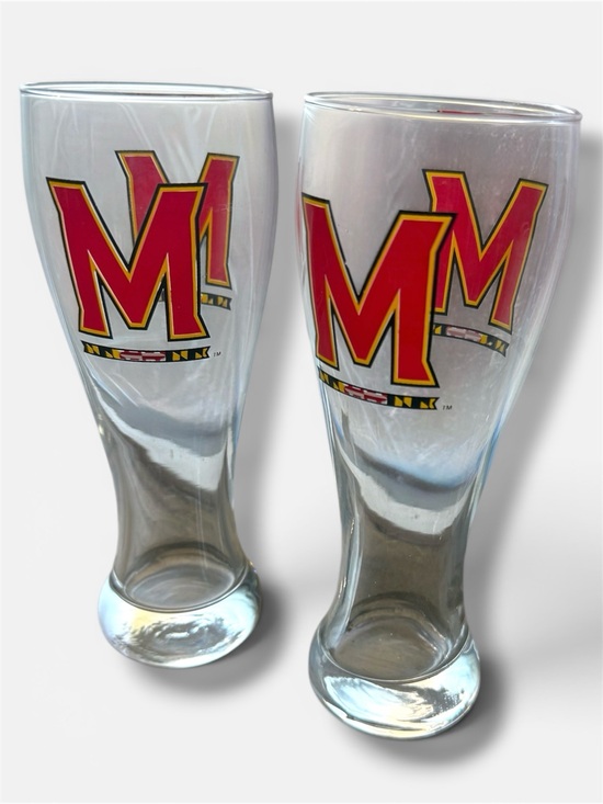 Other - Maryland Terrapins Pilsner Glasses- set of 2